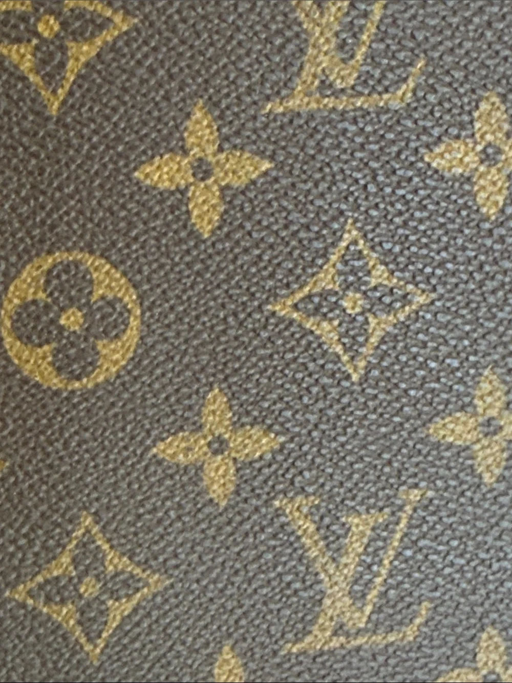 Louis Vuitton Monogram Rolling Carry-On in Brown and Tan